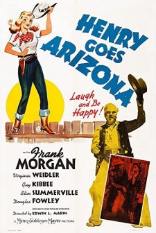 Henry Goes Arizona (1939) afişi
