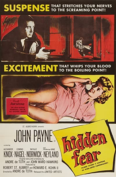 Hidden Fear (1957) afişi Hidden Fear (1957) afişi