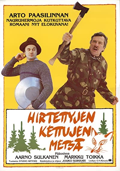 Hirtettyjen Kettujen Metsä (1986) afişi Hirtettyjen Kettujen Metsä (1986) afişi
