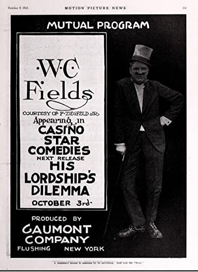 His Lordship's Dilemma (1915) afişi His Lordship's Dilemma (1915) afişi