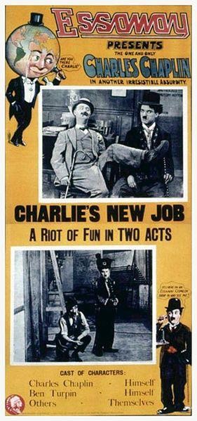 His New Job (1915) afişi