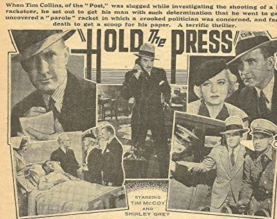 Hold The Press (1933) afişi Hold The Press (1933) afişi