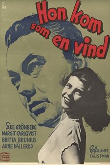 Hon Kom Som En Vind (1952) afişi
