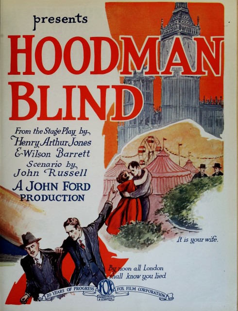 Hoodman Blind (1923) afişi Hoodman Blind (1923) afişi