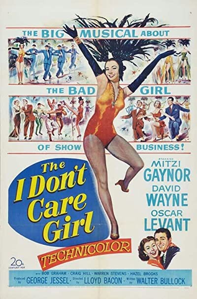 ı Don't Care Girl (1953) afişi ı Don't Care Girl (1953) afişi