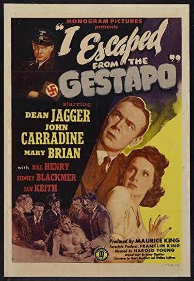 I Escaped from the Gestapo (1943) afişi I Escaped from the Gestapo (1943) afişi