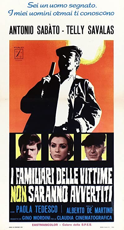 I Familiari Delle Vittime Non Saranno Avvertiti (1972) afişi I Familiari Delle Vittime Non Saranno Avvertiti (1972) afişi