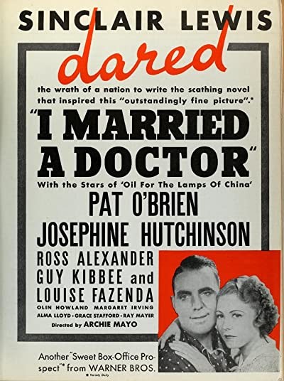 I Married A Doctor (1936) afişi I Married A Doctor (1936) afişi