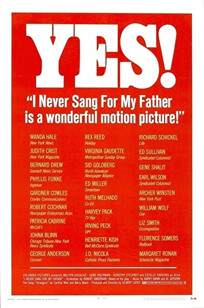 I Never Sang For My Father (1970) afişi I Never Sang For My Father (1970) afişi