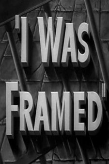 I Was Framed (1942) afişi