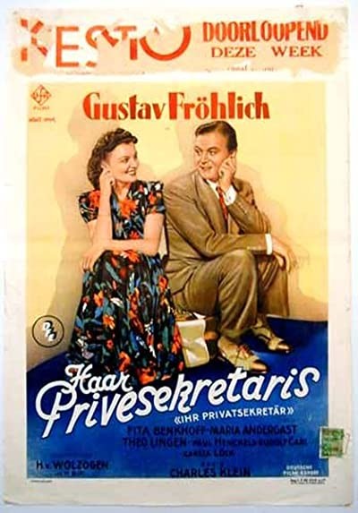 ıhr Privatsekretär (1940) afişi ıhr Privatsekretär (1940) afişi