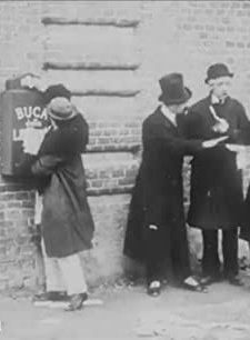 Il Natale di Cretinetti (1909) afişi