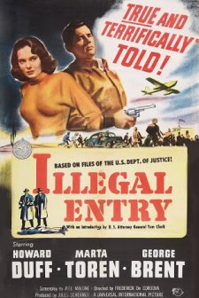 Illegal Entry (1949) afişi