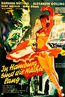 ın Hamburg Sind Die Nächte Lang (1956) afişi