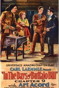 ın The Days Of Buffalo Bill (1922) afişi