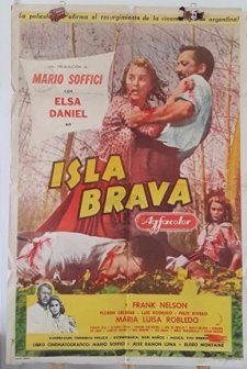 Isla Brava (1958) afişi