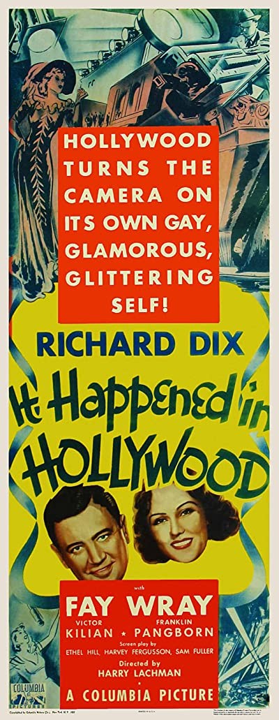 It Happened in Hollywood (1937) afişi It Happened in Hollywood (1937) afişi