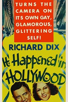 It Happened in Hollywood (1937) afişi