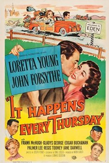 It Happens Every Thursday (1953) afişi