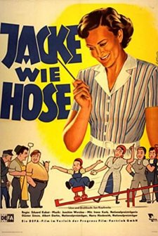Jacke Wie Hose (1953) afişi