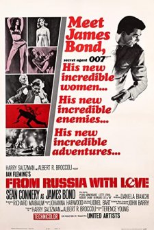 James Bond: Rusyadan Sevgilerle (1963) afişi