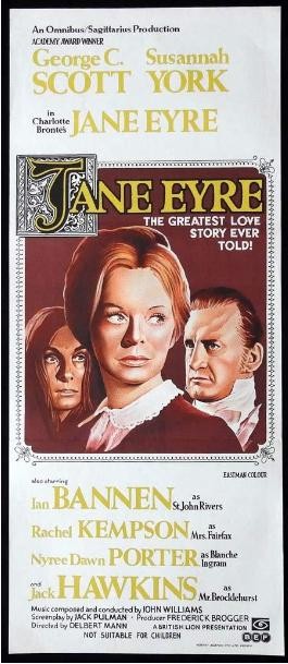 Jane Eyre (1970) afişi Jane Eyre (1970) afişi