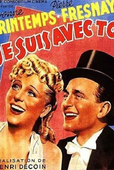 Je suis avec toi (1943) afişi