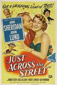 Just Across The Street (1952) afişi