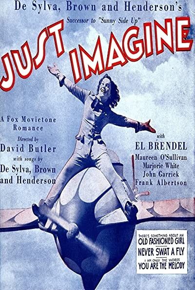 Just Imagine (1930) afişi Just Imagine (1930) afişi