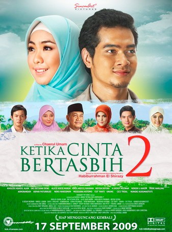 Ketika Cinta Bertasbih 2 (2009) afişi Ketika Cinta Bertasbih 2 (2009) afişi