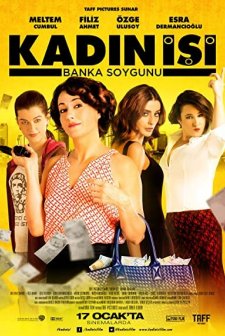 Kadın İşi Banka Soygunu (2014) afişi