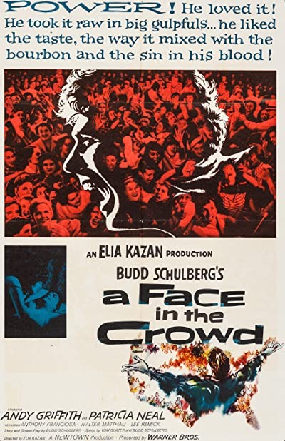 Kalabalıkta Bir Yüz (1957) afişi Kalabalıkta Bir Yüz (1957) afişi