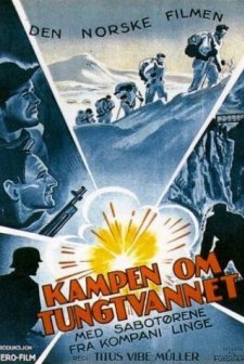 Kampen Om Tungtvannet (1948) afişi