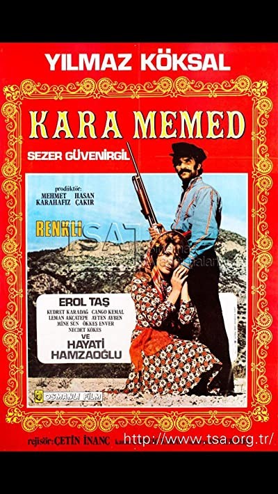 Kara Memed (1971) afişi Kara Memed (1971) afişi