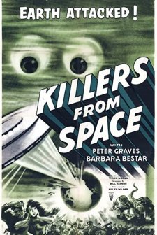 Killers From Space (1954) afişi