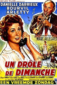 Komik bir Pazar (1958) afişi