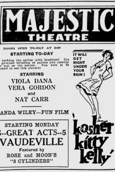 Kosher Kitty Kelly (1926) afişi