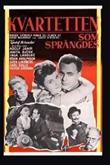 Kvartetten Som Sprängdes (1950) afişi
