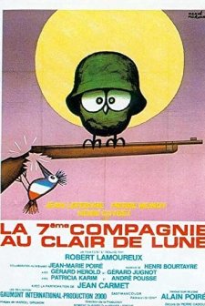 La 7ème Compagnie Au Clair De Lune (1977) afişi