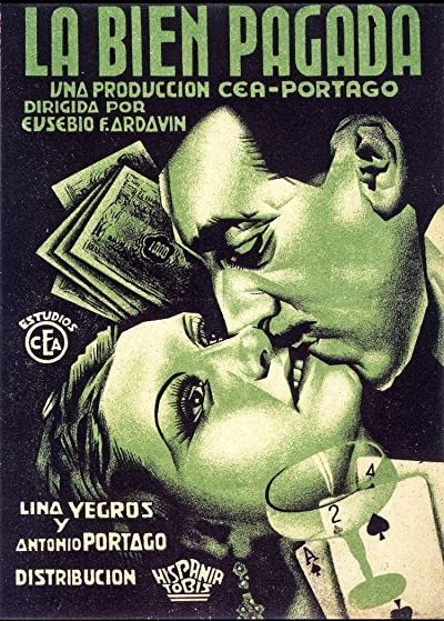 La Bien Pagada (1935) afişi La Bien Pagada (1935) afişi