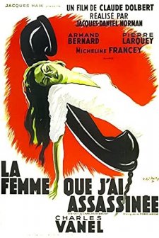 La Femme Que J'ai Assassinée (1948) afişi
