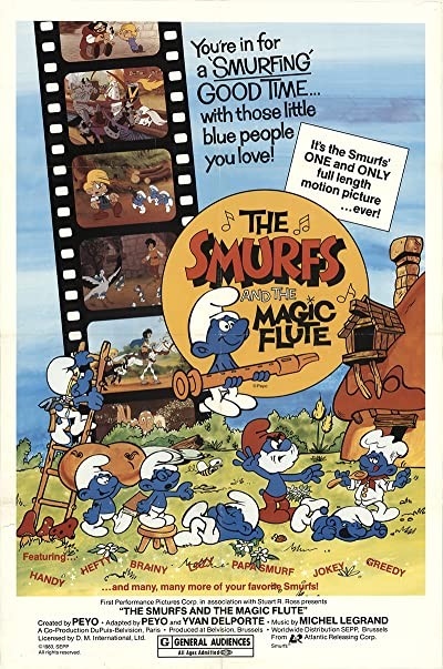 La flûte à six schtroumpfs (1976) afişi La flûte à six schtroumpfs (1976) afişi