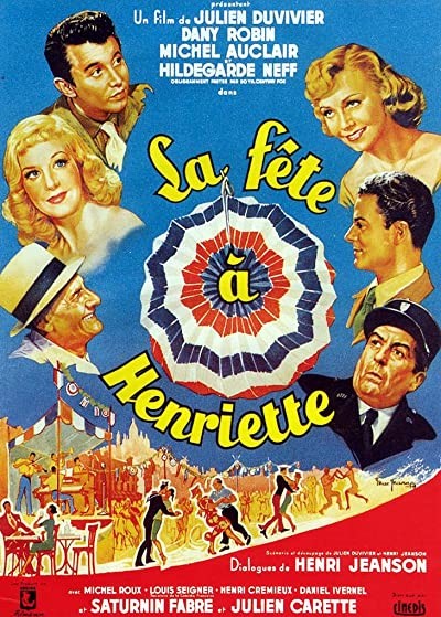La Fête à Henriette (1952) afişi La Fête à Henriette (1952) afişi