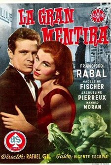 La Gran Mentira (1956) afişi