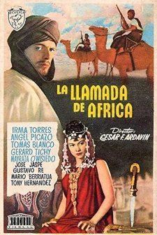 La Llamada De África (1952) afişi