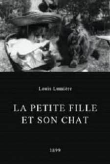 La Petite Fille Et Son Chat