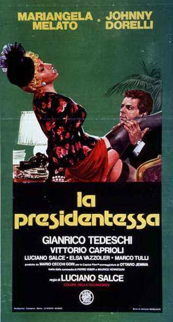 La Presidentessa (1977) afişi La Presidentessa (1977) afişi