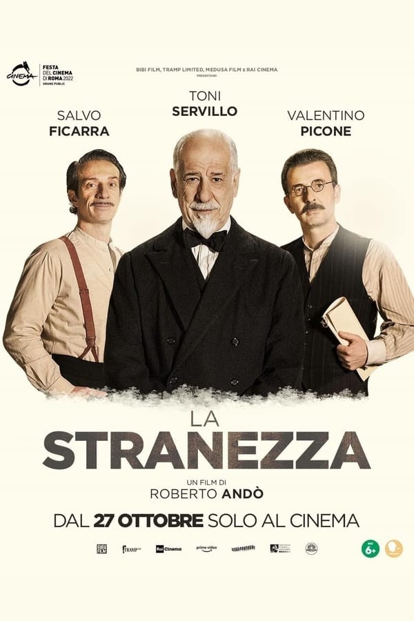 La stranezza (2022) afişi La stranezza (2022) afişi