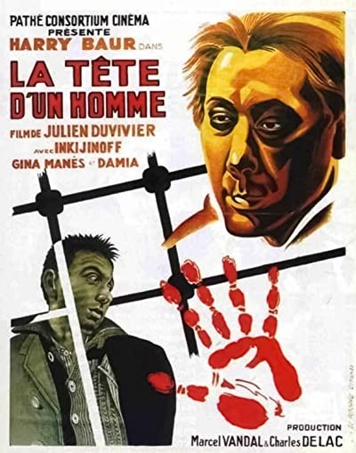 La Tête D'un Homme (1933) afişi La Tête D'un Homme (1933) afişi