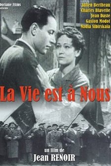 La Vie Est à Nous (1936) afişi